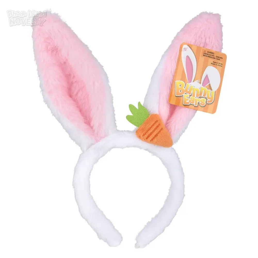 The Toy Network Plush Bunny Ears w/Carrot