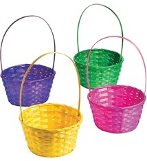 Oriental Trading Company Large solid color Easter Basket