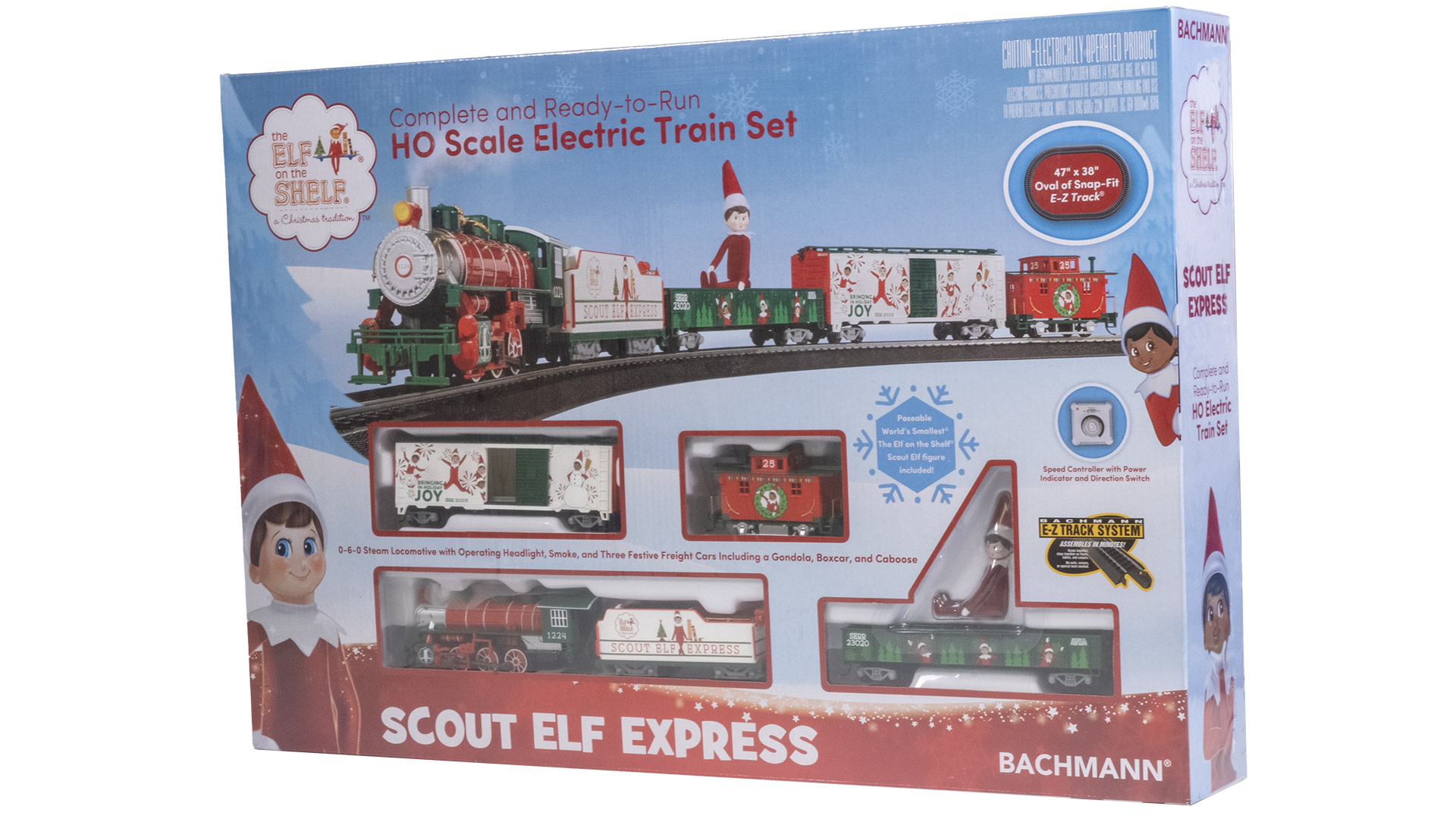 BACHMANN HO Scout Elf On A Shelf Set