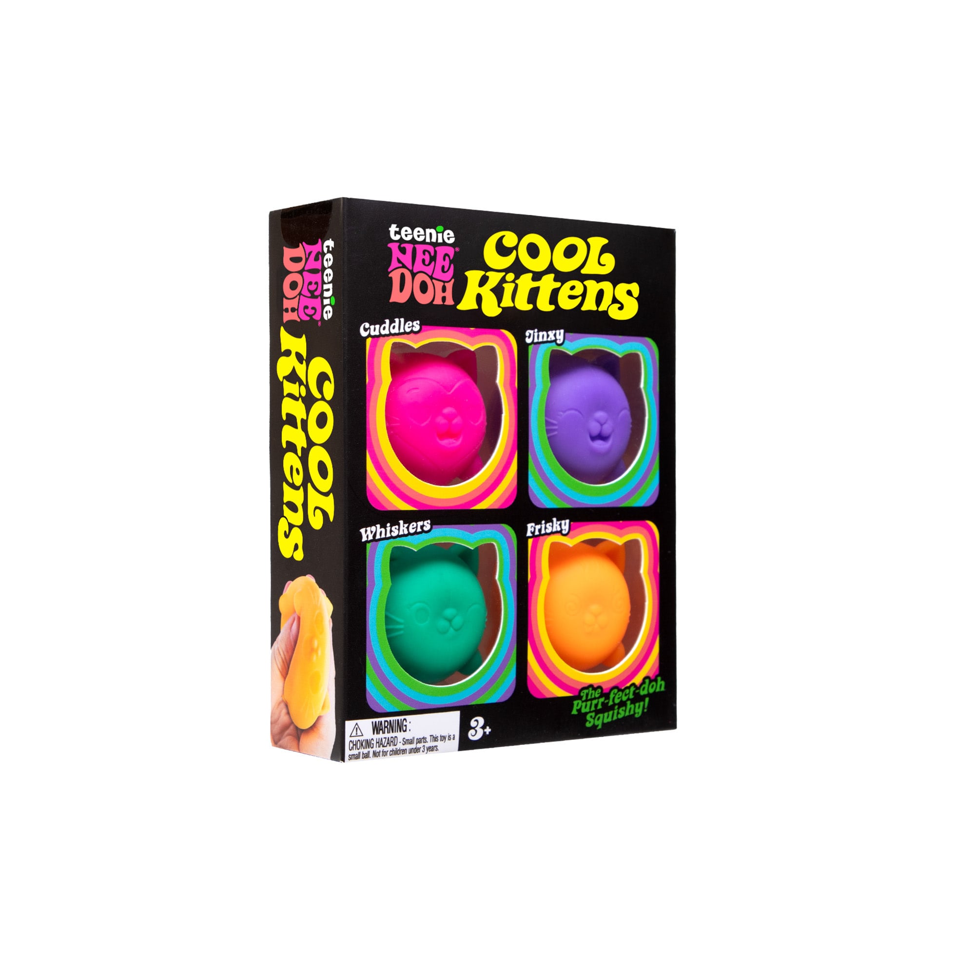 Schylling Teenie Cool Kittens Nee Doh - Multi Pack