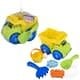 The Toy Network Dump Truck and 5 Piece Sand Toys