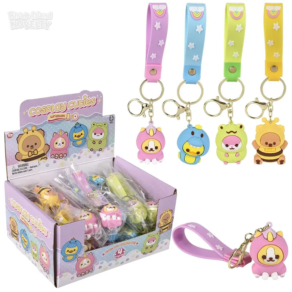 The Toy Network Kawaii Animal Wristlet Clip On 2"