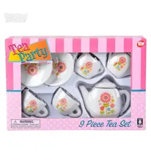 The Toy Network Mini Porcelain Tea Set