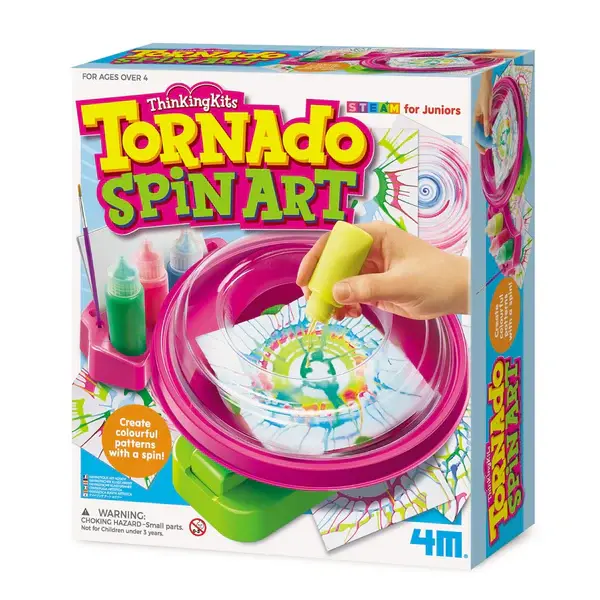 The Toy Network Tornado Spin Art