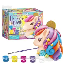 The Toy Network Kidzmaker/Paint Your Own Mini Glitter Unicorn Bank