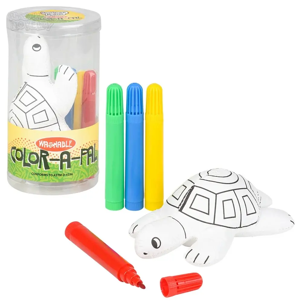 The Toy Network 5" Turtle Color-A-Pal