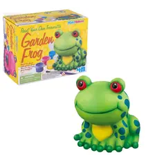 The Toy Network KidzMaker /Paint Your Own Terracotta Garden Frog