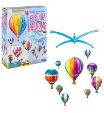 The Toy Network KidzMaker /Paint Your Own Hot Air Balloons Mobile