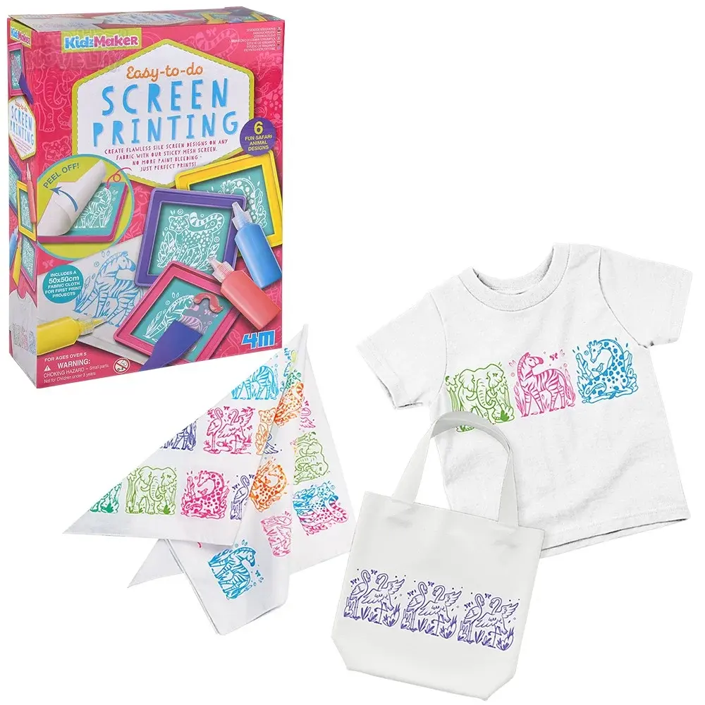 The Toy Network KidzMaker /Easy-To-Do Screen Printing