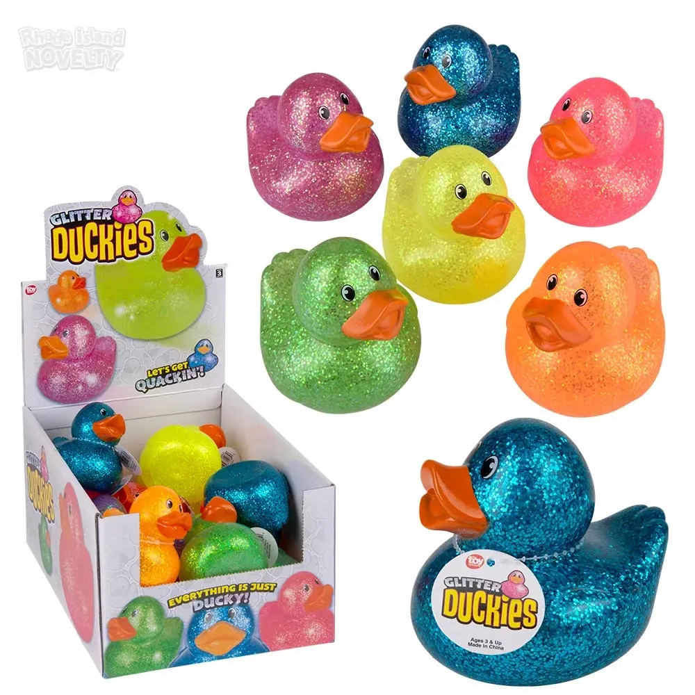 The Toy Network 3.75" Glitter Duckies