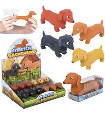 The Toy Network 4.5" Stretch Dachshund
