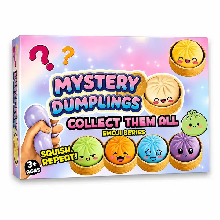 ASK Emoji Mystery Dumplings Squishies