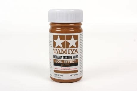 TAM 87108 Diorama Texture Paint Soil Effect Brown