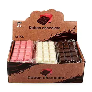 Chocolate Bar Squishy Stress Relief Toy