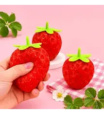 ASK Strawberry Squeeze Squishy Stress Relief Toy