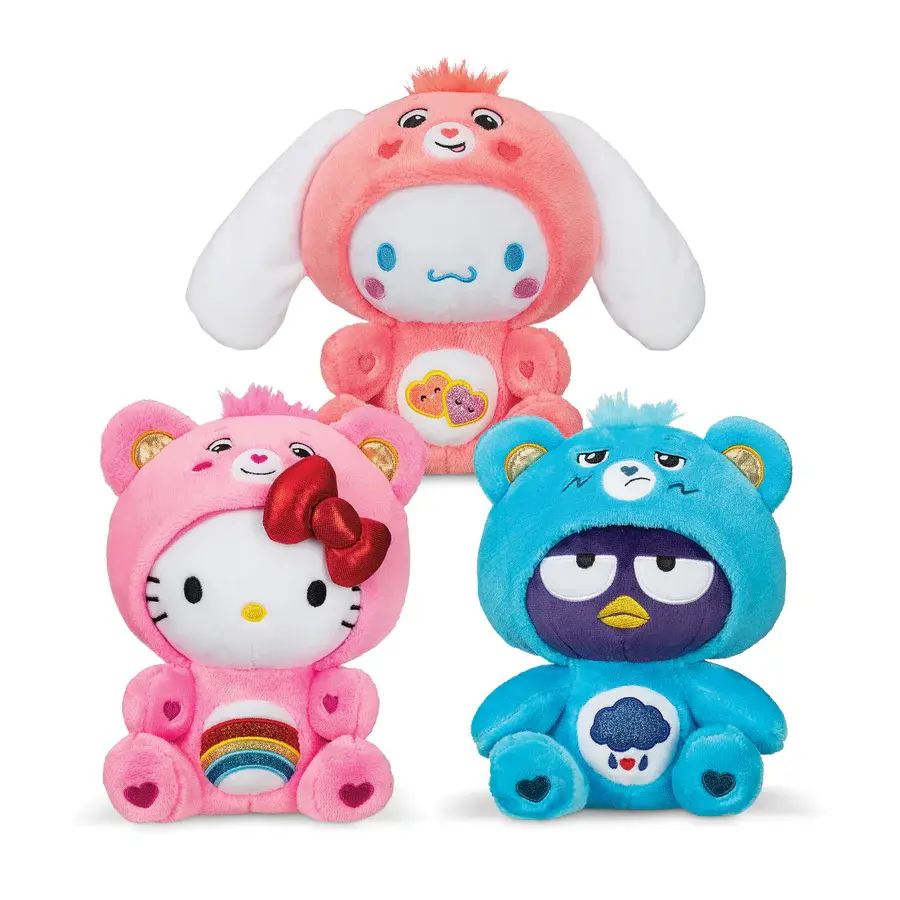Schylling Hello Kitty And Friends Care Bears Plush