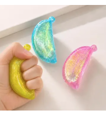 Faire Glitter Squish Banana