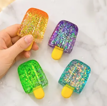 Faire Glitter Popsicle Squish