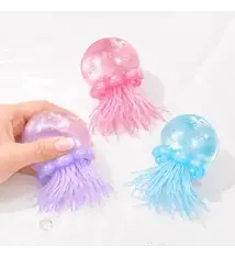 Faire Glitter Jellyfish Squishy