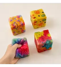 Faire Cheese Cube Squeeze Squishy - Assorted