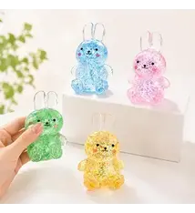 Faire Glitter Bunny Squish
