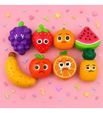 Faire Fruit Character Squeeze Squishy