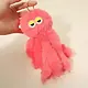 Faire Plush Fuzzy Fur Monster Keychains