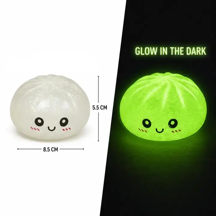 Faire Glow In The Dark Bao Bun Dumpling