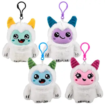 The Toy Network 3.5"Yeti Plush Clip On