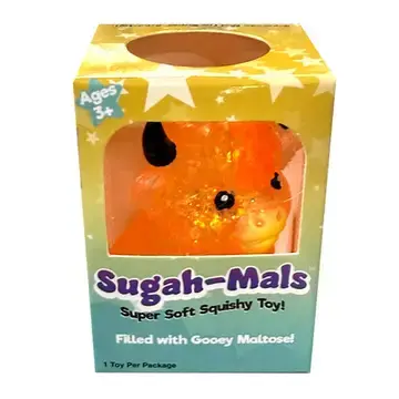 Sugah-Mals Glitter Highland Cows Sugar Ball Squishies®