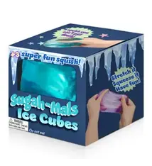 Sugah-Mals™ Ice Cube Sugar Squishy Stress Ball -Asst Colors
