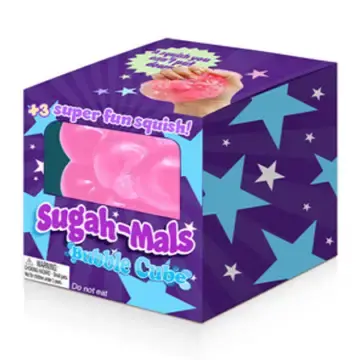 Sugah-Mals Bubble Cube Sugar Stress Ball Squishy