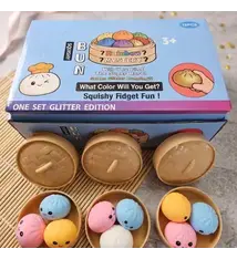 Faire Tripple Dumpling Bun Squishy