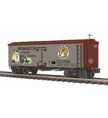 MTH - Premier Monarch Foods 36' Woodsided Reefer Car 20-94415