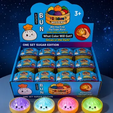 2.5" Glow-in-the-Dark Dumpling Squish