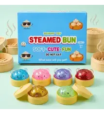 2.5" Teddy Bear Glitter Dumpling Squish