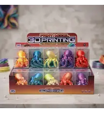 3D Printed Articulated Octopus Fidget