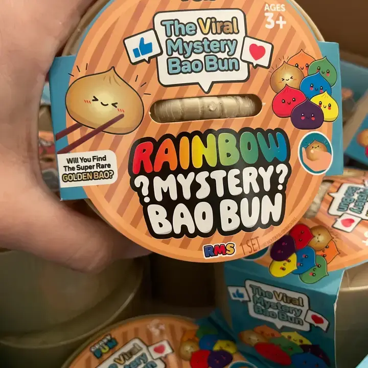 RMS RMS® Crazy Fun™ Mystery Bao Bun – Rare Rainbow Chase