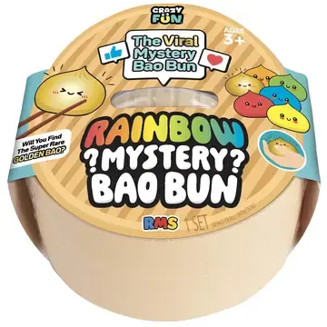 RMS RMS® Crazy Fun™ Mystery Bao Bun – Rare Rainbow Chase