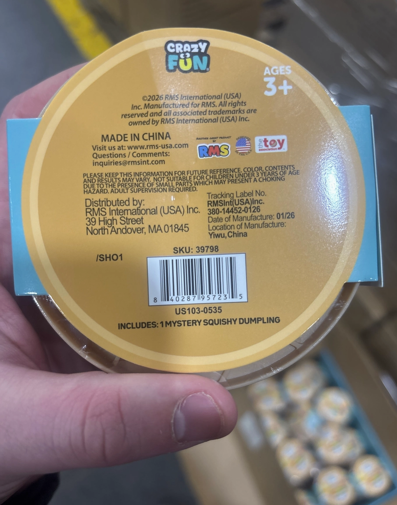 RMS RMS® Crazy Fun™ Mystery Bao Bun – Rare Rainbow Chase