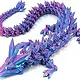 3D Printed Dragon With Egg Fidget