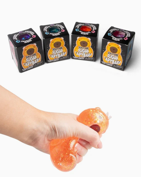 Scrunchems® Sugar Capybara Squishy Fidget