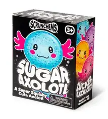 Scrunchems® Sugar Axolotl Squishy Fidget