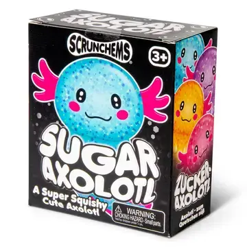Scrunchems® Sugar Axolotl Squishy Fidget