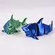 3D Treasures 3D-Printed Articulated Shark Fidget
