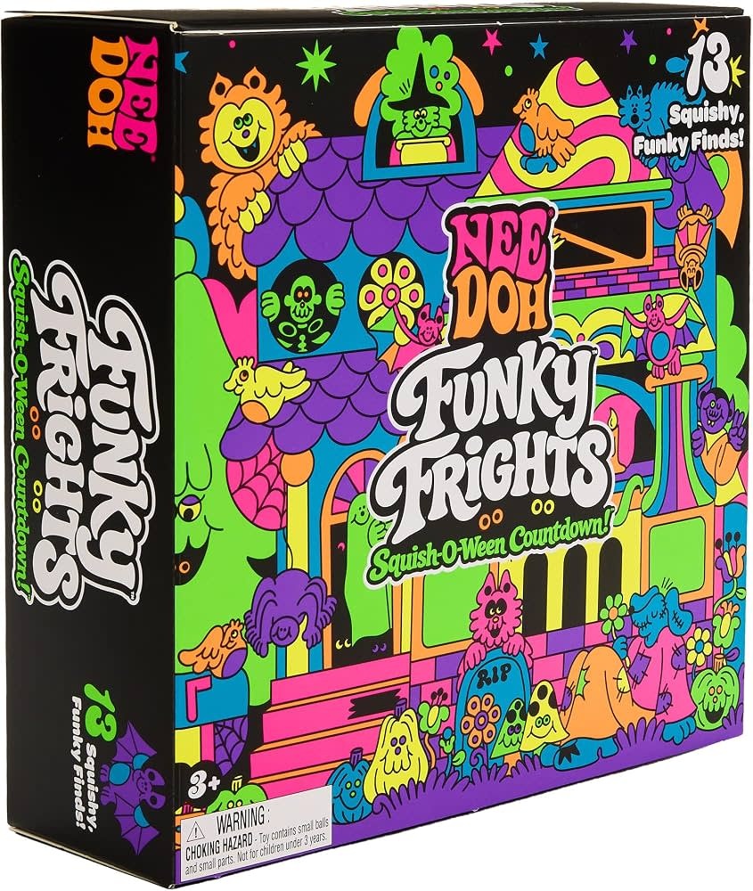 Schylling NEE DOH FUNKY FRIGHTS - Haloween Raffle Tickets
