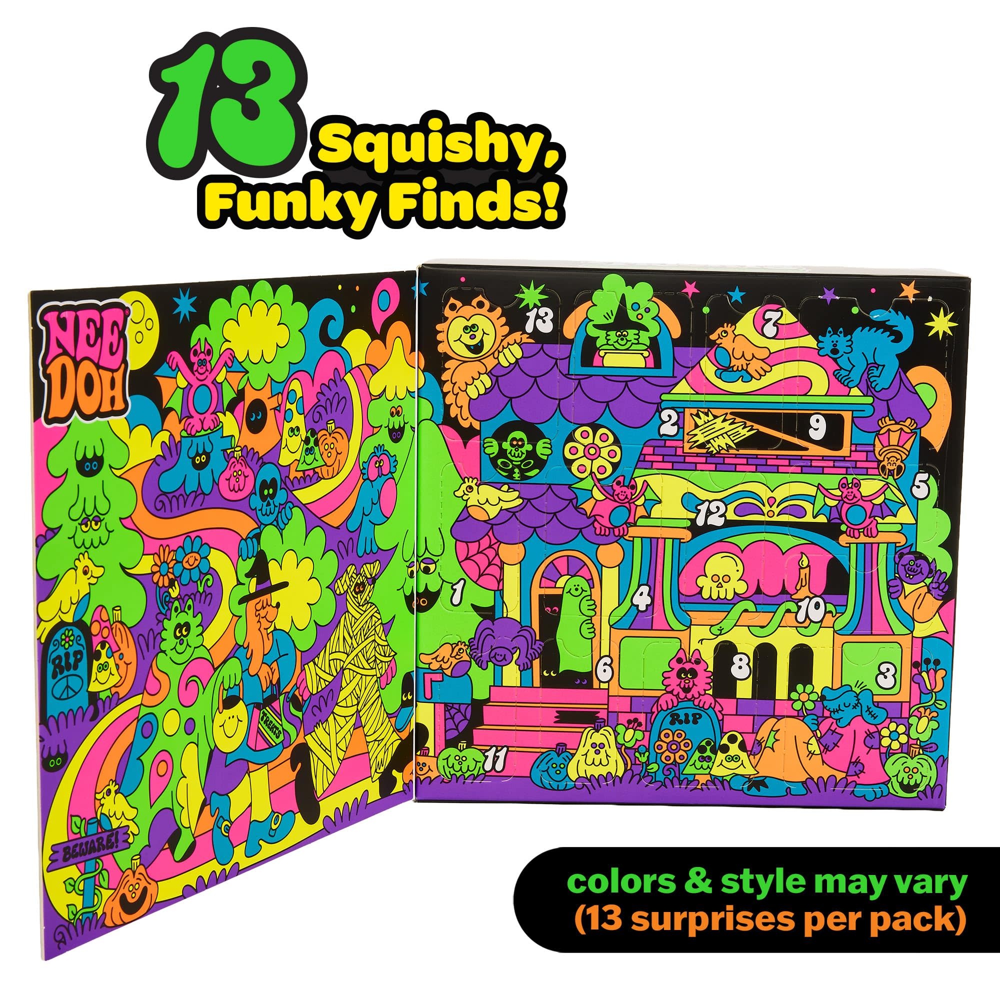 Schylling NEE DOH FUNKY FRIGHTS - Haloween Raffle Tickets