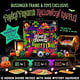 Schylling NEE DOH FUNKY FRIGHTS - Haloween Raffle Tickets