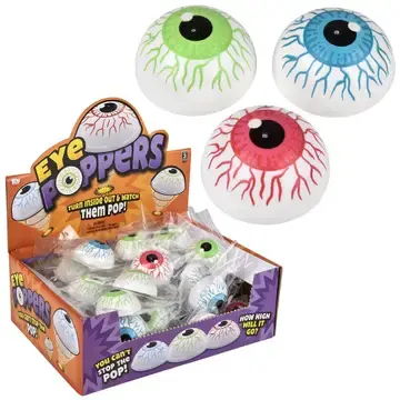 1.75" Eyeball Poppers - Halloween