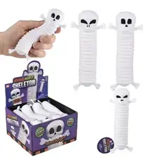 5.5" Wiggle Fidget Skeleton- Halloween